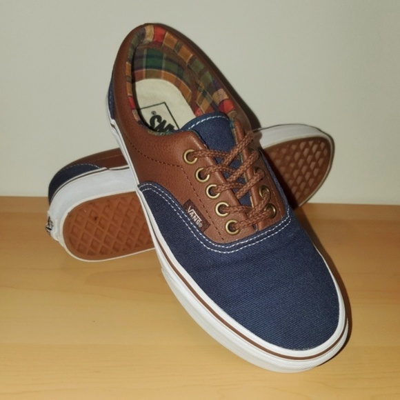 Vans Shoes - Era Vans (C&L) Dress Blues Women's 8 Men's 6.5